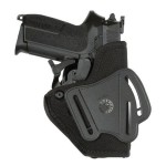 Holster gaucher Cordura ST207 noir pour SIG PRO 2022