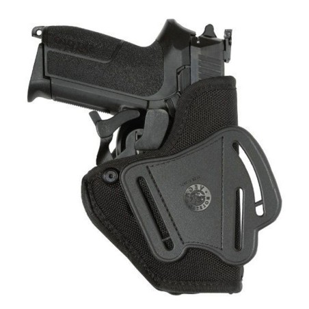 Holster gaucher Cordura ST212 noir pour GLOCK 17/22