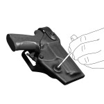 Holster droitier Vegatek Short VKS807 noir pour SIG PRO 2022