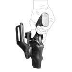 Holster gaucher Vegatek Short VKS807 noir pour SIG PRO 2022