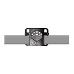 Holster gaucher Vegatek Short VKS807 noir pour SIG PRO 2022