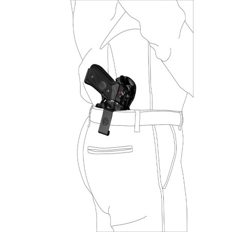 Holster ambidextre inside Cordura IA264 noir