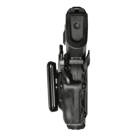 Holster droitier Vegatek Short VKS804 noir pour GLOCK 17/19/22/23/26/27