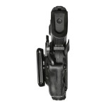Holster gaucher Vegatek Short VKS804 noir pour GLOCK 17/19/22/23/26/27