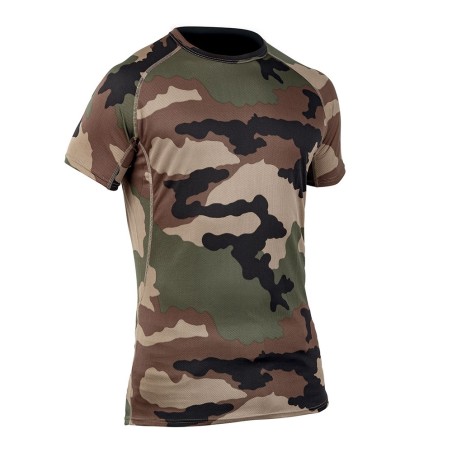 T-shirt respirant CHALLENGER camo fr/ce
