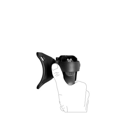 Holster gaucher Vegatek Duty VKD800 noir pour Berreta 92/98 - PAMAS / MAS-G1