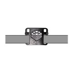 Holster gaucher Vegatek Short VKS800 tan pour PAMAS MAS-G1