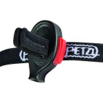 Lampe frontale de secours avec sifflet d'alerte E+Lite noir - éclairage blanc et rouge - 40 lumens