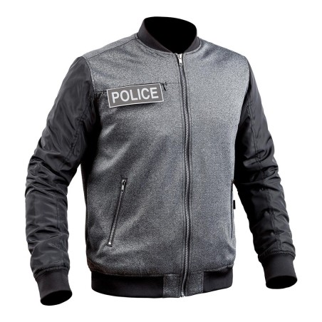 Blouson GHOST gris/noir