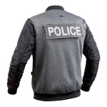 Blouson GHOST gris/noir