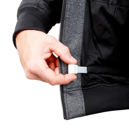 Blouson GHOST gris/noir