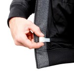 Blouson GHOST gris/noir
