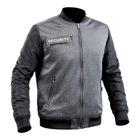 Blouson GHOST gris/noir