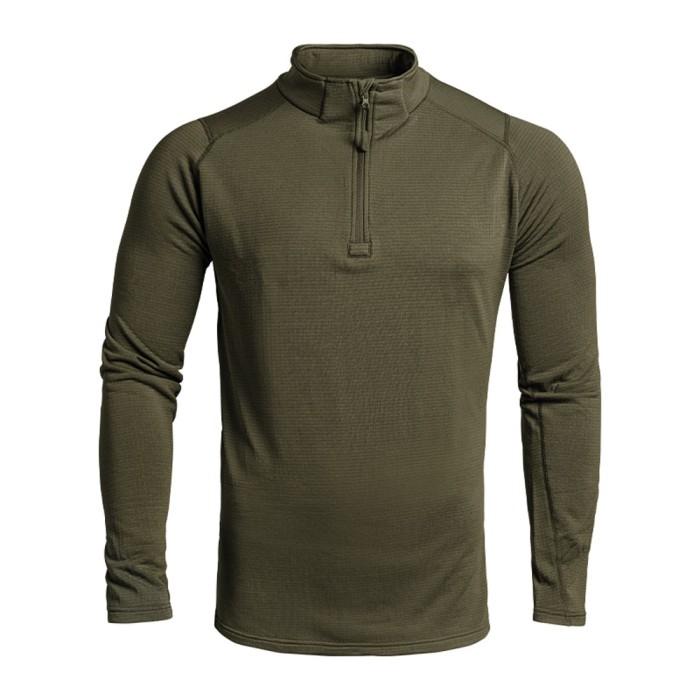 Sweat zippé THERMO PERFORMER -10°C - -20°C GEN 1 vert olive