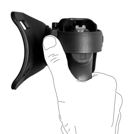 Holster droitier Vegatek Duty VKD873 noir pour H&K SFP9