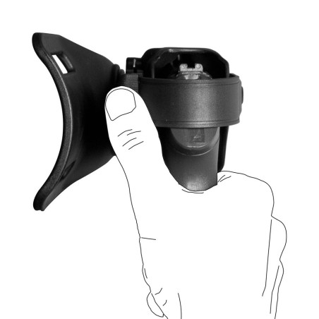 Holster gaucher Vegatek Duty VKD873 noir pour H&K SFP9