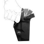 Holster gaucher Vegatek Duty VKD873 noir pour H&K SFP9