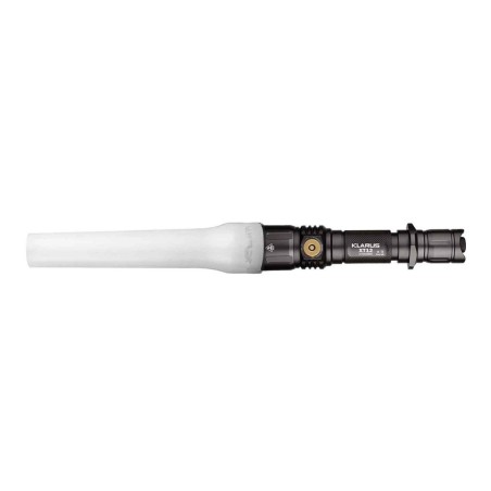 Cône de signalisation blanc pour lampe tactique diamètre de la tête de 2 à 3,5 cm