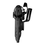 Holster gaucher Vegatek Duty VKD804 noir pour GLOCK 17/19/22/23