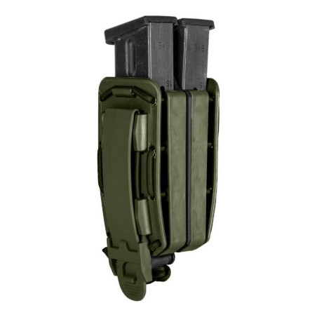 Porte-chargeur double Bungy 8BL02 vert olive pour pistolet automatique