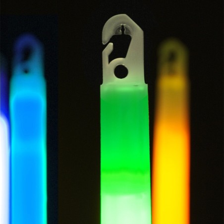 Bâton lumineux ChemLight 15 cm - 12 heures rouge