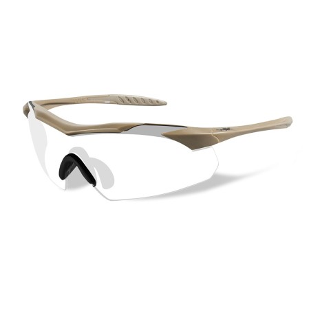 Lunettes de protection balistique Vapor 2.5 tan écrans fumé/incolore/orange