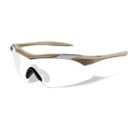 Lunettes de protection balistique Vapor 2.5 tan écrans fumé/incolore/orange