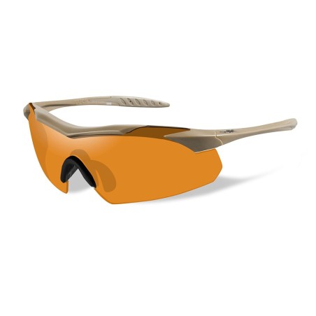 Lunettes de protection balistique Vapor 2.5 tan écrans fumé/incolore/orange