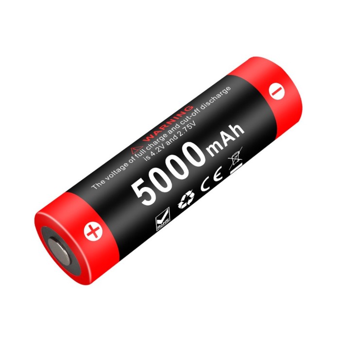 Batterie rechargeable 21700 3.6V 5000 mAh
