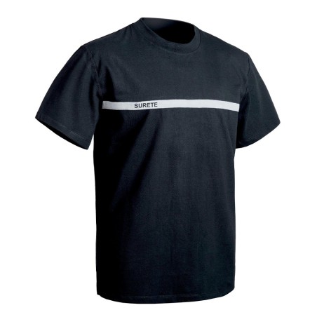 T-shirt SÉCU-ONE Sûreté noir