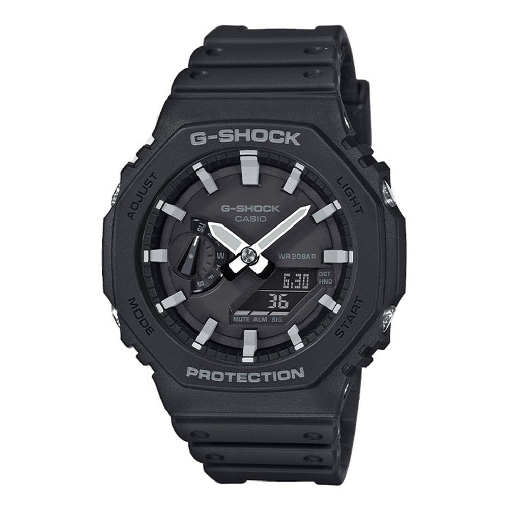 Montre G-Shock GA-2100 noir/gris béton