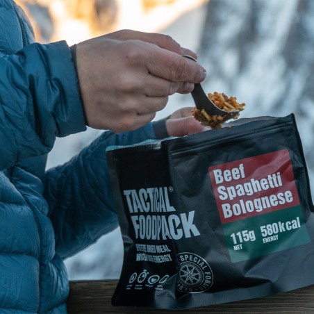 Ration de survie - Pâtes à la bolognaise