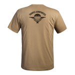 T-shirt STRONG Troupes Aéroportées tan