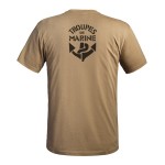 T-shirt STRONG Troupes de Marine tan
