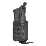 Élastique de serrage embout antidérapant noir pour porte-chargeur Bungy