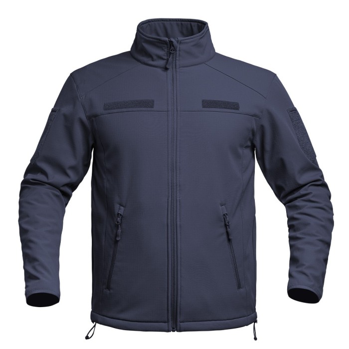 Veste softshell V1 FIGHTER "Marine Nationale" GEN 1 bleu marine