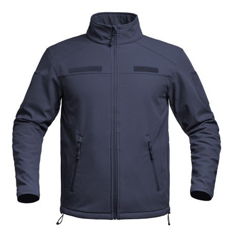 Veste softshell V1 FIGHTER "Marine Nationale" GEN 1 bleu marine