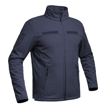 Veste softshell V1 FIGHTER "Marine Nationale" GEN 1 bleu marine