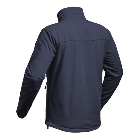 Veste softshell V1 FIGHTER "Marine Nationale" GEN 1 bleu marine