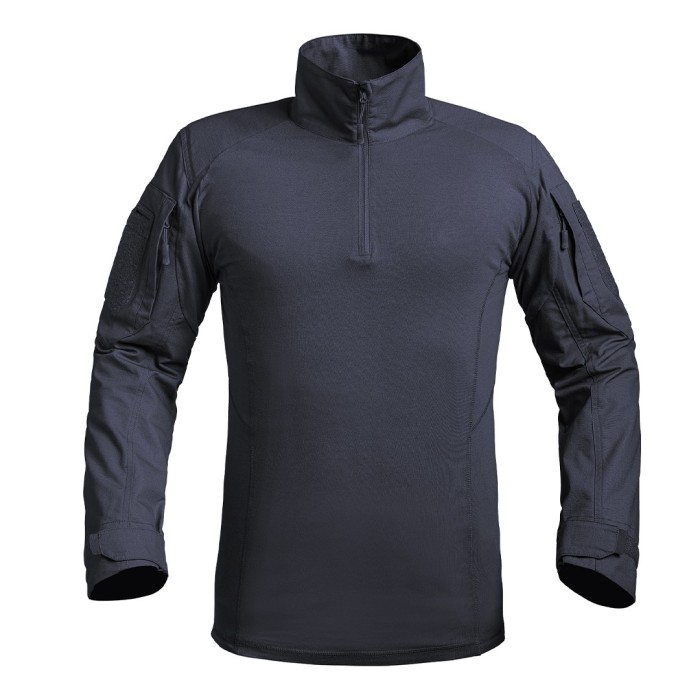 Chemise UBAS V1 FIGHTER GEN 1 bleu marine