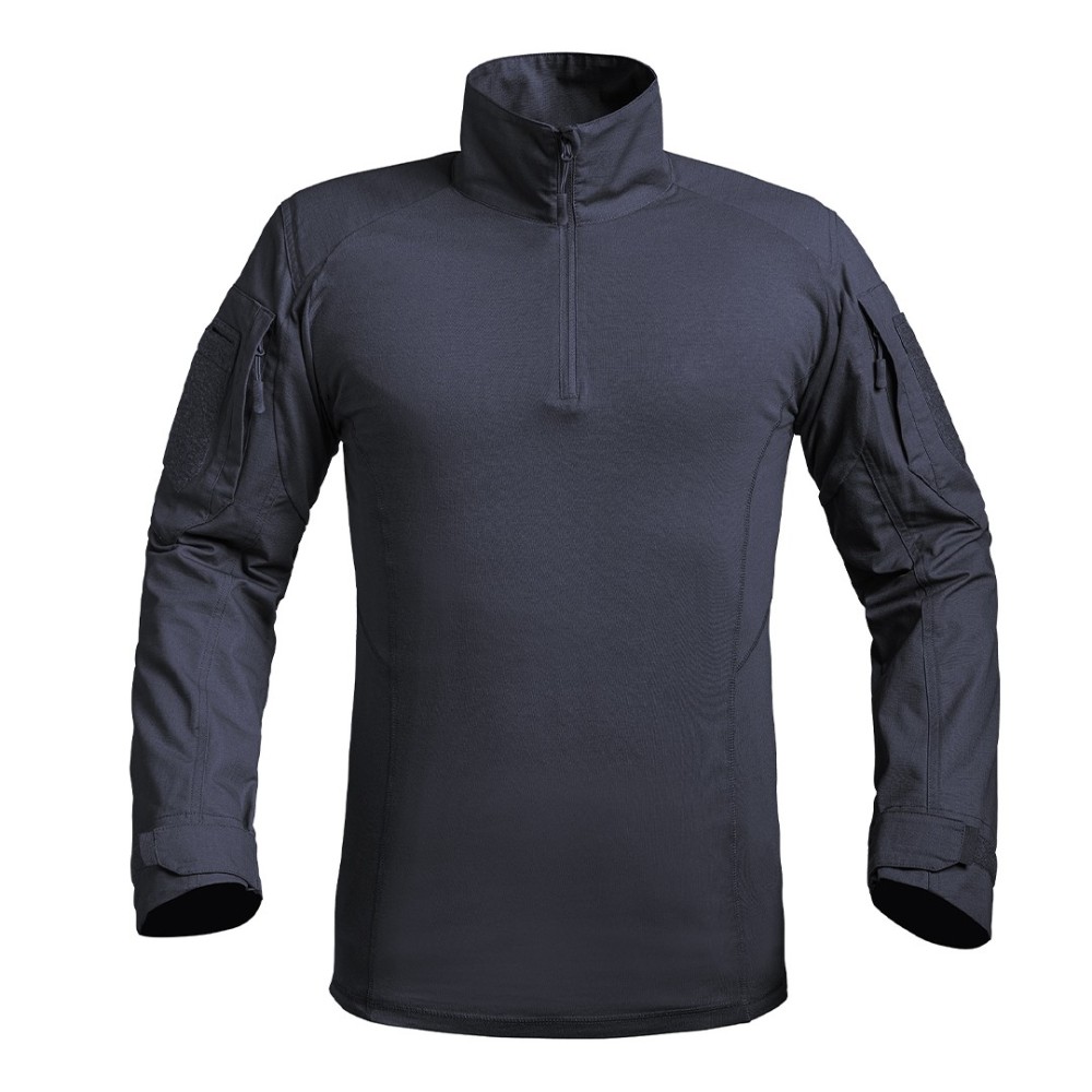 Chemise UBAS V1 FIGHTER GEN 1 bleu marine