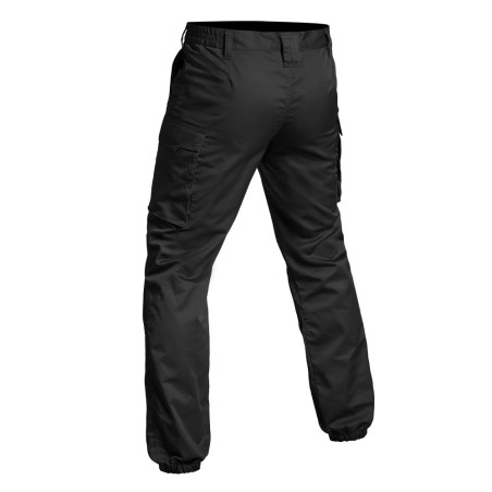 Pantalon V1 SÉCU-ONE bas élastiqué noir