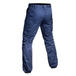 Pantalon V1 SÉCU-ONE bas élastiqué bleu marine