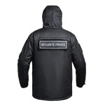 Parka Hardshell SÉCU-ONE WF 150 flap Sécurité Privée noir