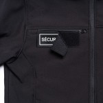 Parka Hardshell SÉCU-ONE WF 150 flap Sécurité Privée noir