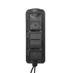 Porte-bâton télescopique 16 à 28'' Bungy 8BL16 noir