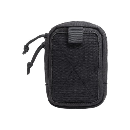 Pochette velcro accessoires DELTA 12 x 16 cm noir
