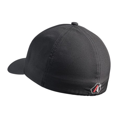 Casquette Stretch Fit SIGNATURE noir logo blanc/rouge