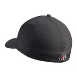 Casquette Stretch Fit SIGNATURE noir logo blanc/rouge