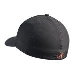 Casquette Stretch Fit SIGNATURE noir logo tan/rouge